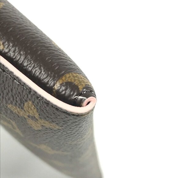 LOUIS VUITTON Brown Monogram Canvas Pochette Pouch - Picture 14 of 16